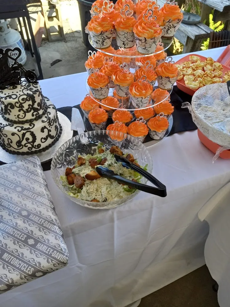 Wedding Cake and Cupcakes